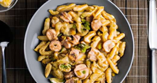 Kuřecí nudle s čižíkem