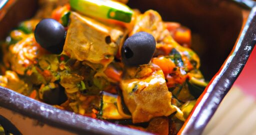 Marocká rajská omáčka se smaženými vejci