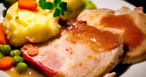 Pečený krocan s nádivkou.