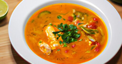 Moqueca de Peixe s kokosem.