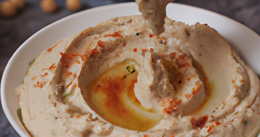 Hummus s tahini a cizrnou
