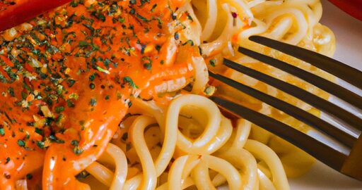 Hovězí nudle s chilli omáčkou