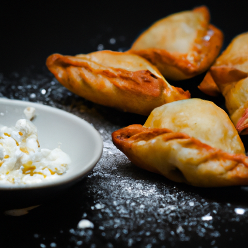 Smažené empanady s masem