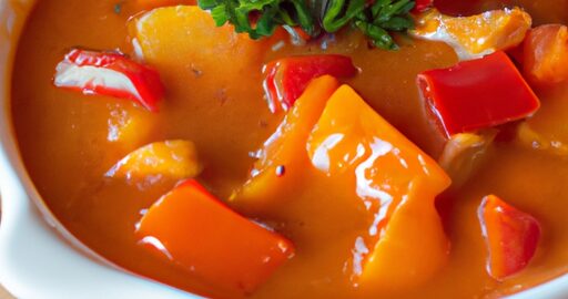 Kari z červené čočky a špenátu.