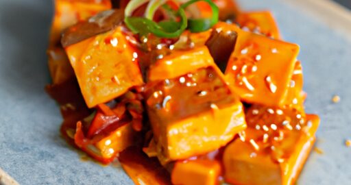 Korejská kimchi polevka s tofu