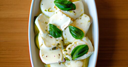 Pečená cuketa s rajčaty a mozzarellou