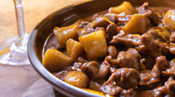 Hovězí v Bourguignonském vínu