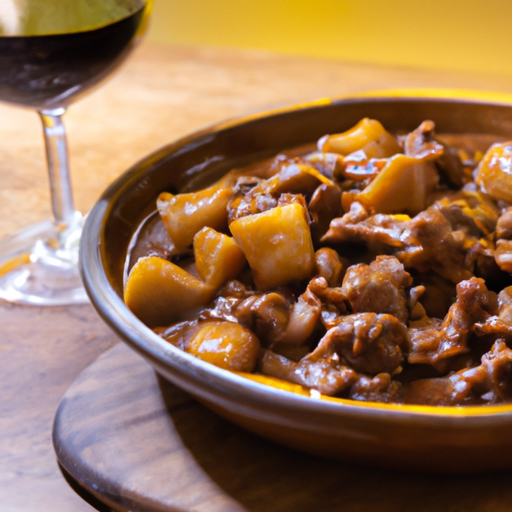 Hovězí v Bourguignonském vínu