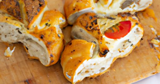 Grilovaný kukuřičný chléb s máslem