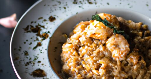 Risotto s hřívou sv. Jakuba
