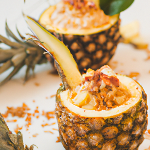 Vepřové maso s ananasem a rýží.