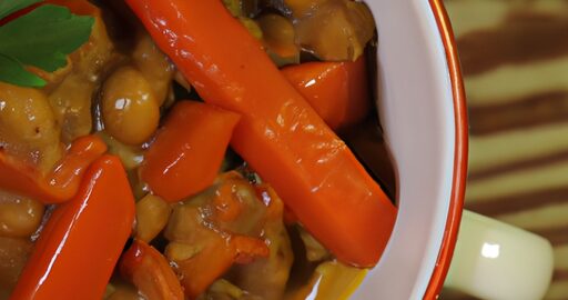 Veganský guláš z čočky