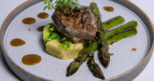 Hovězí filet s jarní zeleninou