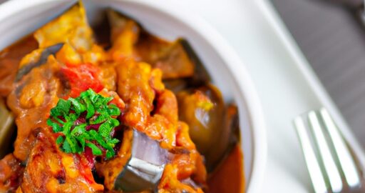 Ratatouille pomocí pečicího papíru