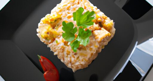 Kuřecí rizoto s houbami a šalotkou