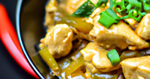 Kuře s chilli a koriandrem