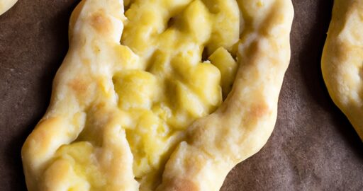 Rajčatová cizrna naan placka.