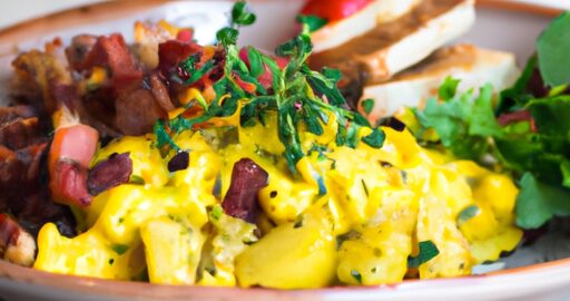 Telecí játra na hrášku a smetaně