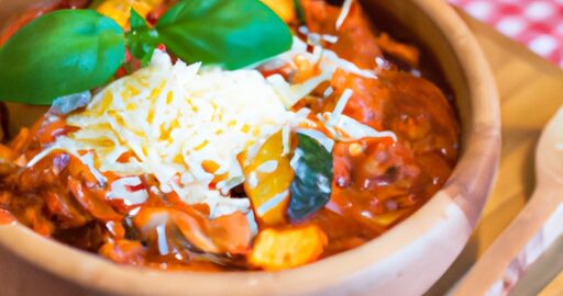 Ratatouille s bílým česnekem a bylinkami