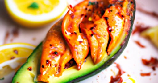 Pečená červená řepa s avokádem