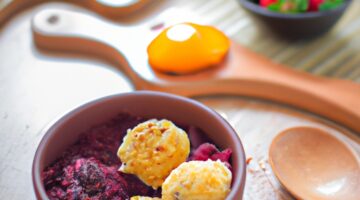 Pao de queijo“ acai bowl.