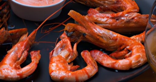 Krevety v česnekové omáčce