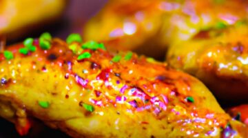 Kuřecí smaženice s omáčkou barbecue