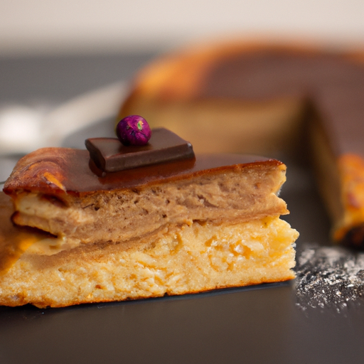 Jablečný koláč s vanilkovou polevou.