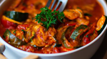 Ratatouille s bylinkovým pestem