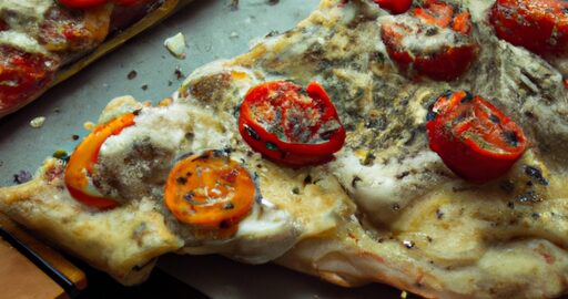 Pizza s ricottou a špenátem