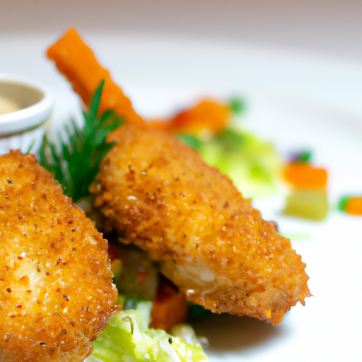 Kuřecí kordon bleu s šunkou.