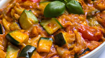 Ratatouille s bylinkovým máslem.