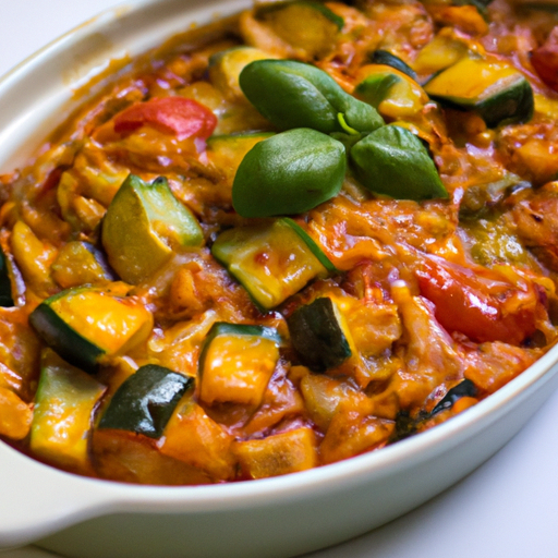 Ratatouille s bylinkovým máslem.