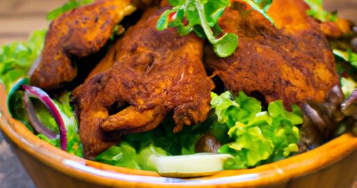 Kuřecí pečínka se žampiony