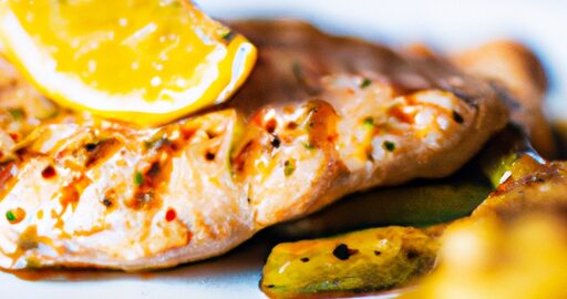 Kuřecí piccata s kaparci.