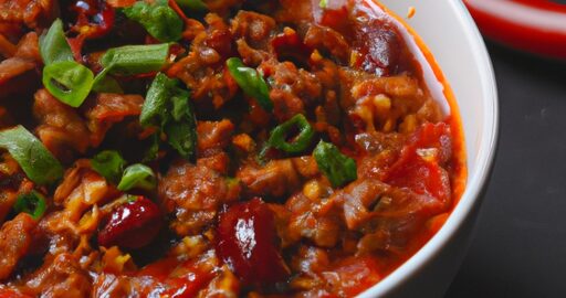 Chilli con carne s kukuřicí