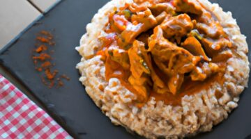 Kokosový kuřecí ragú s rýží