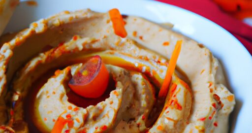 Kebab s hummusem a tahnem