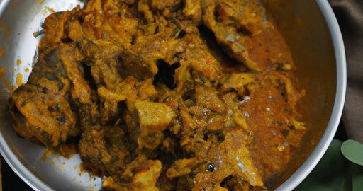 Rendang hovězího masa