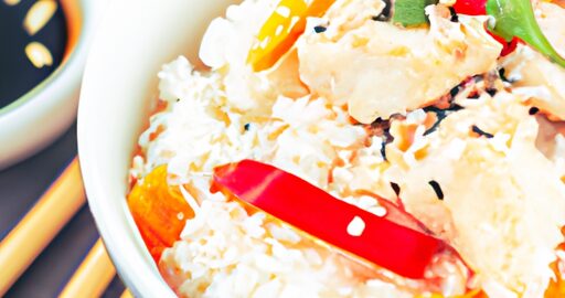 Kuřecí wok s rýží