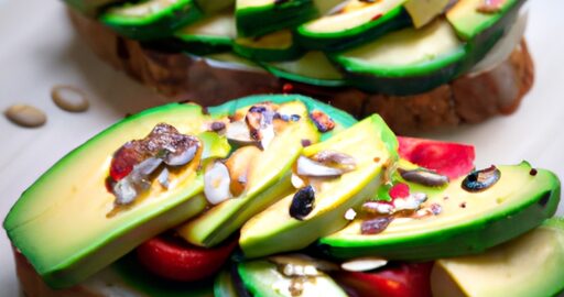 Křupavé pečené bramborové plátky s avokádem