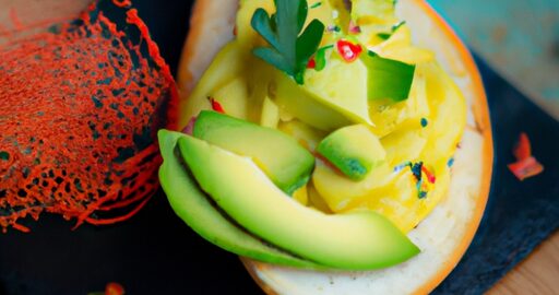 Kuře s avokádem a limetkou