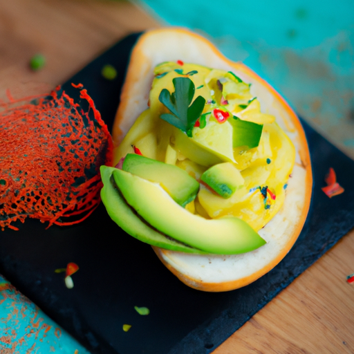 Kuře s avokádem a limetkou