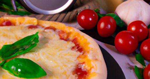 Italská pizza Margherita s křupavým kůrkem