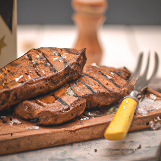 BBQ žebírka s fazolemi