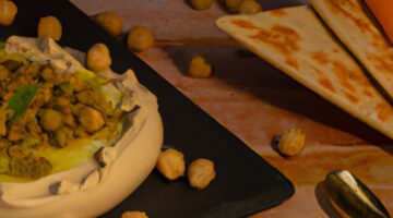 Kuře s hummusem a fazolemi