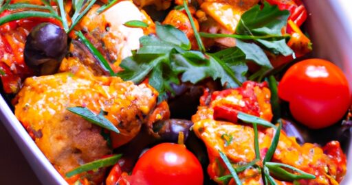 Kuřecí tajin s olivami