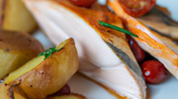 Kuřecí soté s houbovou omáčkou.