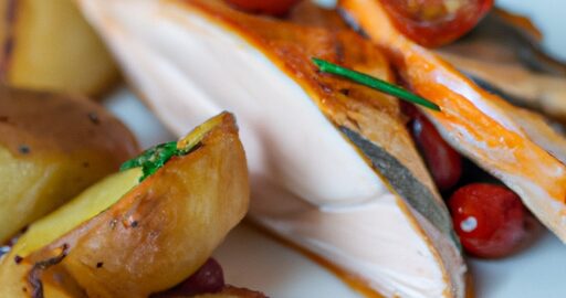 Kuřecí soté s houbovou omáčkou.