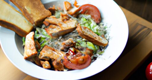 Kuřecí řízek s bramborovým salátem